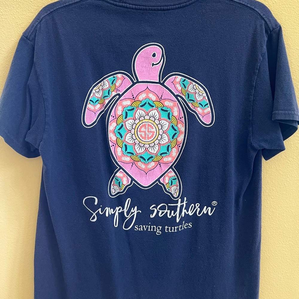 Simply southern comfy turtle t-shirt